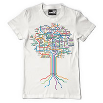 Roots White Tee