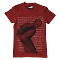 DMC Online DJ Competition - Halftone Mic Red Tee