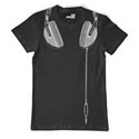 DMC Online DJ Competition - Headphones Black Tee