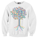 DMC Online DJ Competition - DMC Roots White Sweatshirt